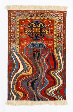 iheartmyart:  Faig Ahmed 2. Flood of Yellow Weigh, 150 X 100 sm, Woolen handmade carpet, 20074. Instability, 150 X 100 sm, Woolen handmade carpet, 20097. Double Stretching, 250 X 100 sm, Woolen handmade carpet, 20108. Tradition in Pixels, 150 X 100 sm,