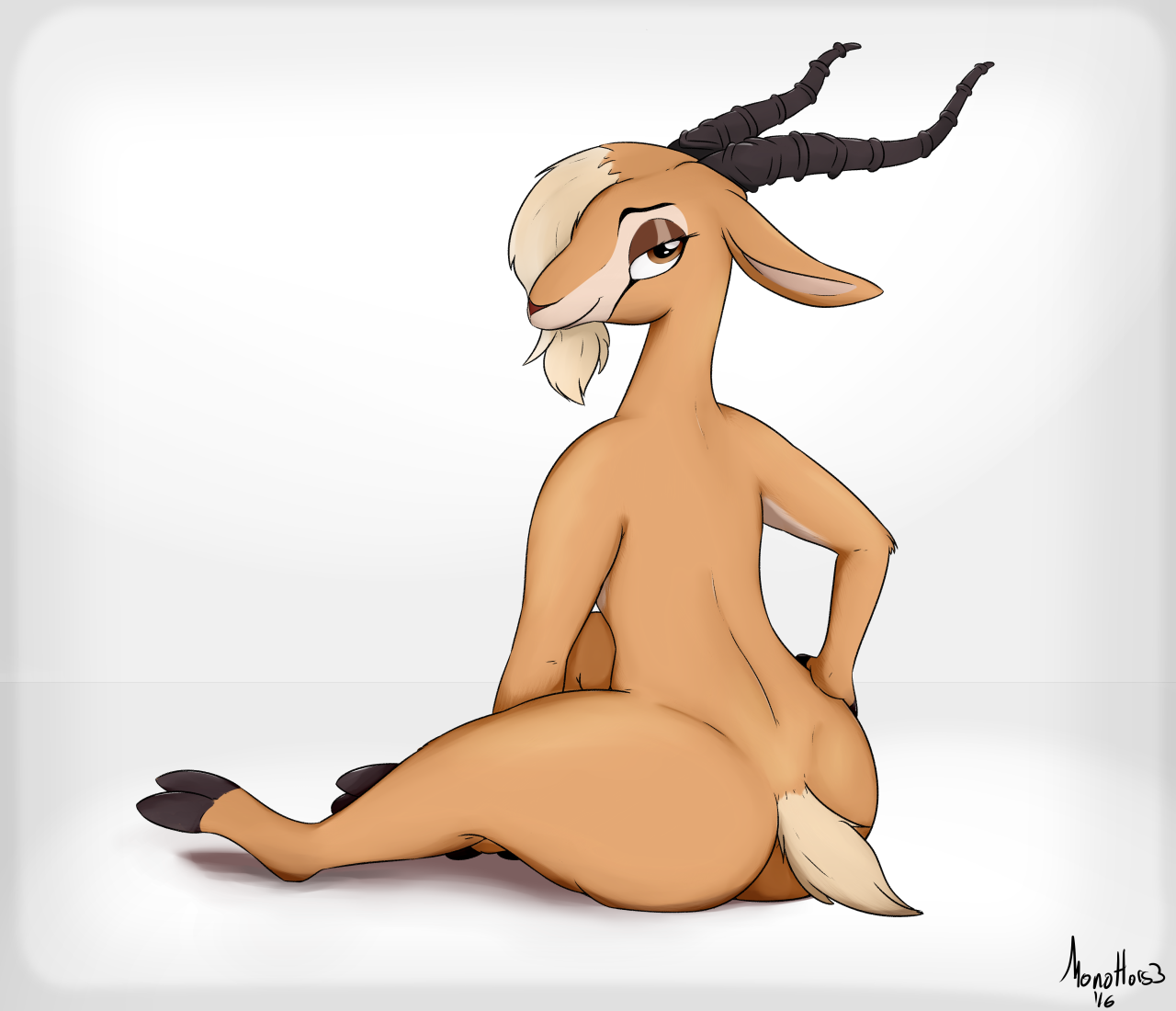 monoh0rs3-nsfw:Gazelle She has a lovely figure. Also, I’ve been having the hots