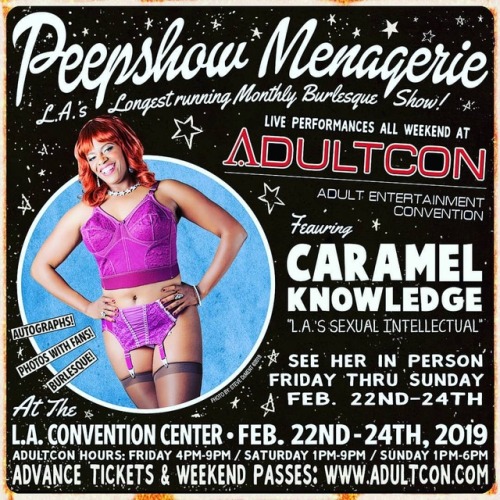 See CARAMEL KNOWLEDGE “L.A.’s Sexual Intellectual” performing live at the PEEPSHOW