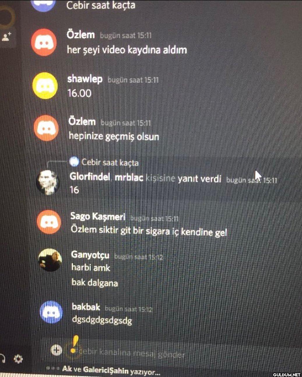 Ya Özlem bi sg   milla...