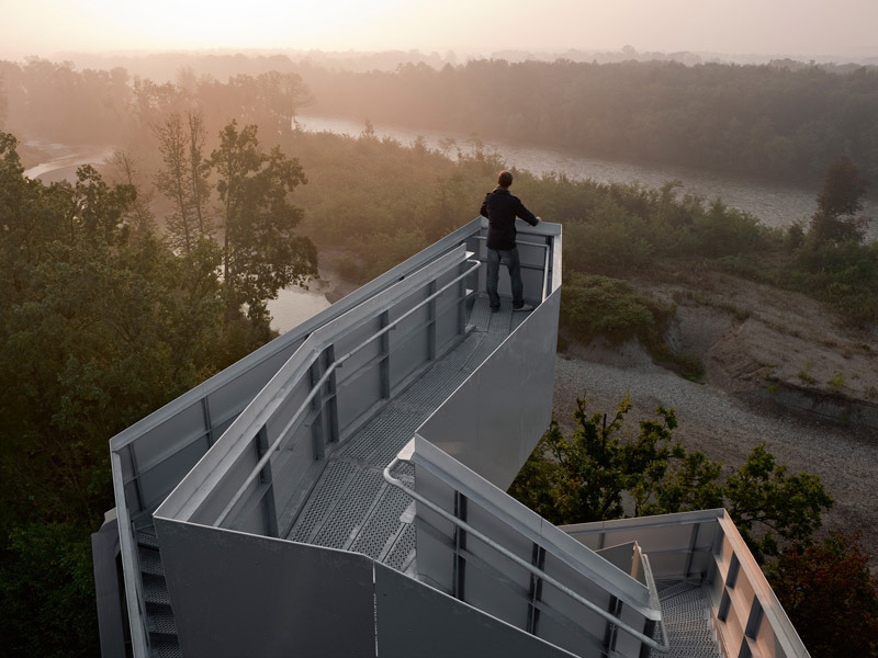 Lookout: Architecture with a ViewAussichtsplattform Conn © Franz Rindlisbacher Reussdeltaturm