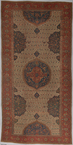 Ushak Medallion Carpet on White Ground, Metropolitan Museum of Art: Islamic ArtGift of Caroline and 