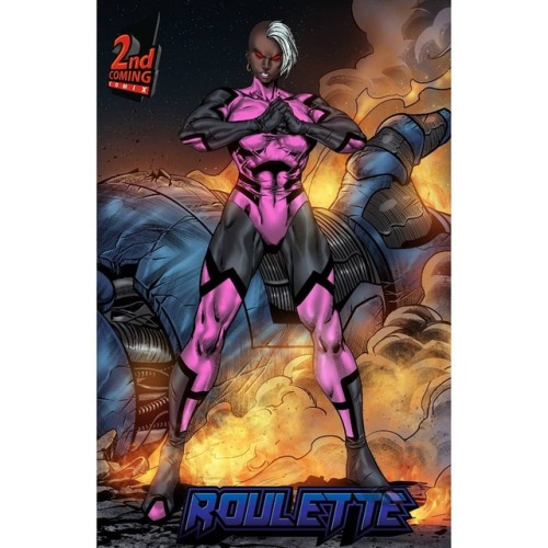 Roulette : Eve member  VASION ally  #comics #comicbooks #comicbookart #art #blacksuperhero