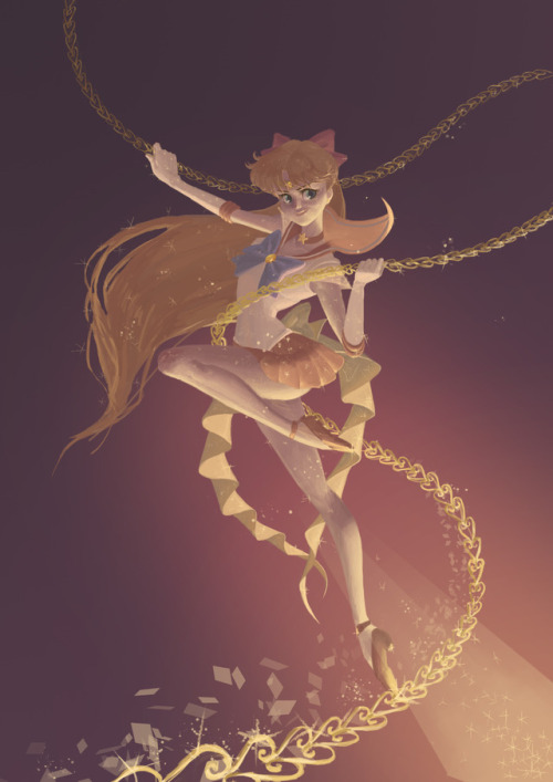 drew2drew22: moonlightsdreaming: Sailor Moon // by  仙子菊阿姨  🙌🏽🙌🏽🙌🏽 