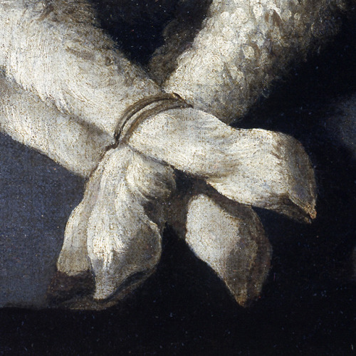 stlamb:agnus dei (lamb of god) by francisco de zurbaran - detail
