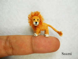 asylum-art:  Cutest Miniature Crochet Animals
