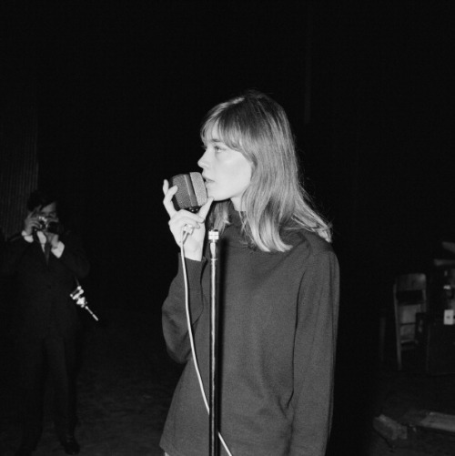 Francoise Hardy in Paris, 1963