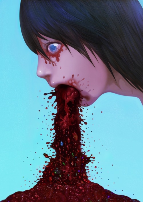 z0mbi3-s0crat3s:  Just stumble across this massively demented artist. Gotta say…this shit’s pretty deranged. -z-s0k 