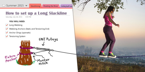 Balance, posture and the perfect arm windmill—this is what it takes to become a master of the slackl