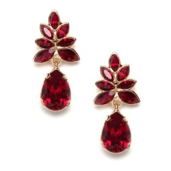 baiplue:  Earrings ❤ liked on Polyvore (see more red jewelry) 