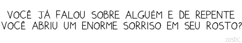 A casa é sua...