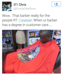 zaddylonglegs:  carrotsforferrets:  iverbz:  This changes the game   are you seriously such an impatient juvenile little shit that you can’t just sit in place for half an hour while someone goes through the trouble of cutting your hair?what the fuck