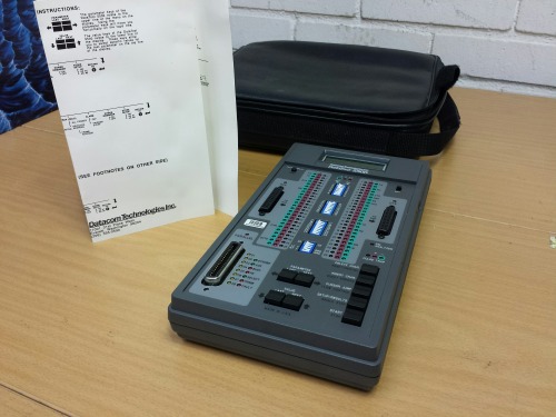 Datacom Technologies DataTool 5500 Multi Function Tele Communication Tester, 1989