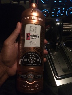 Great liquor #KettleOne