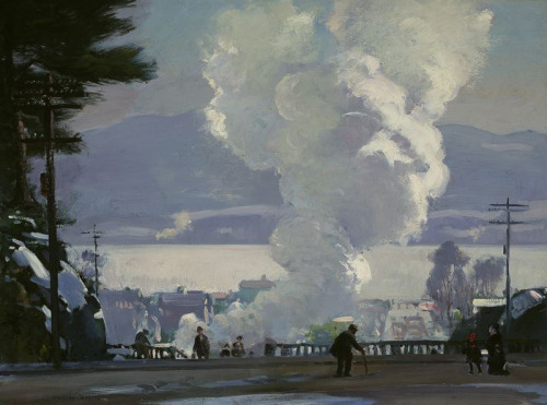 radstudies:Gifford Beal (American, 1879-1956)The Puff of Smoke, 1912