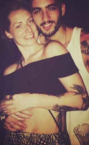 maurypovichofficial:  zaynfactor:caption this  put this in the MoMa  I look a bit happy in one picture, now can you guess which one is the picture in which I’m with my fiancé?