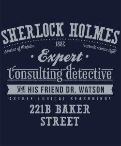 Qwertee:  Just 12 Hours Remain To Get Our Last Chance Tee “Sherlock Holmes” On Www.qwertee.com Get