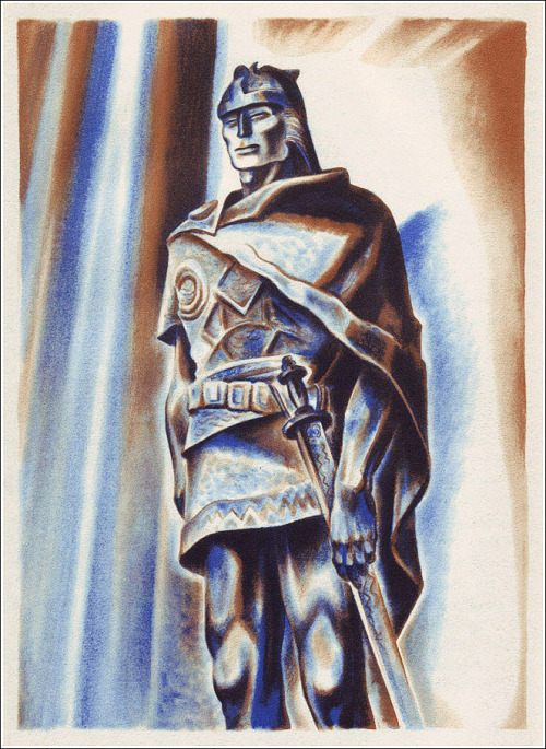 Beowulf.New York: Heritage Press, 1939.Illustrations By Lynd Ward. 