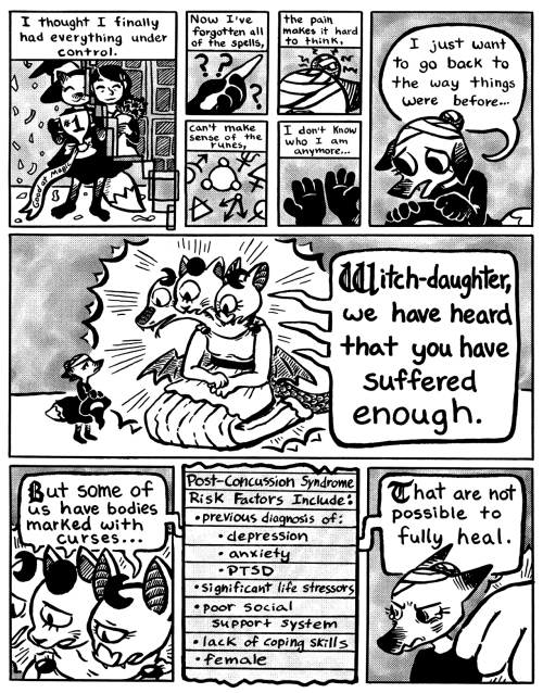 miraculousdays:fox-teeth:Fantasy Is A Metaphor For The Human Condition, a comic about magic, and art