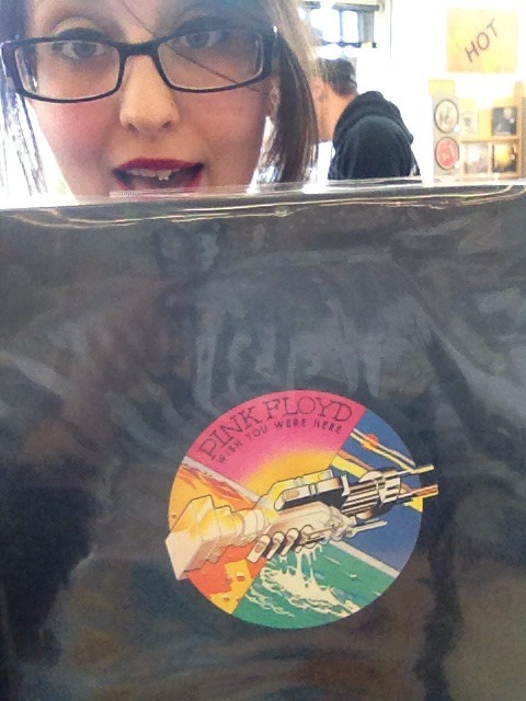 nursecupcake69:  My very first vinyl and it happened to be Pink Floyd :) stoked! Now I need dark side of the moon vinyl ! 