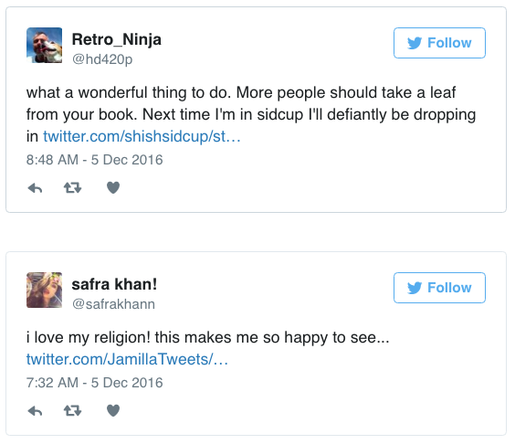 punk-rock-pidgey:  the-movemnt:   A Muslim-owned restaurant is hosting free Christmas