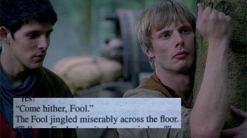 screenwritr:Merlin + Shakesphere/Literature. (Based off of)