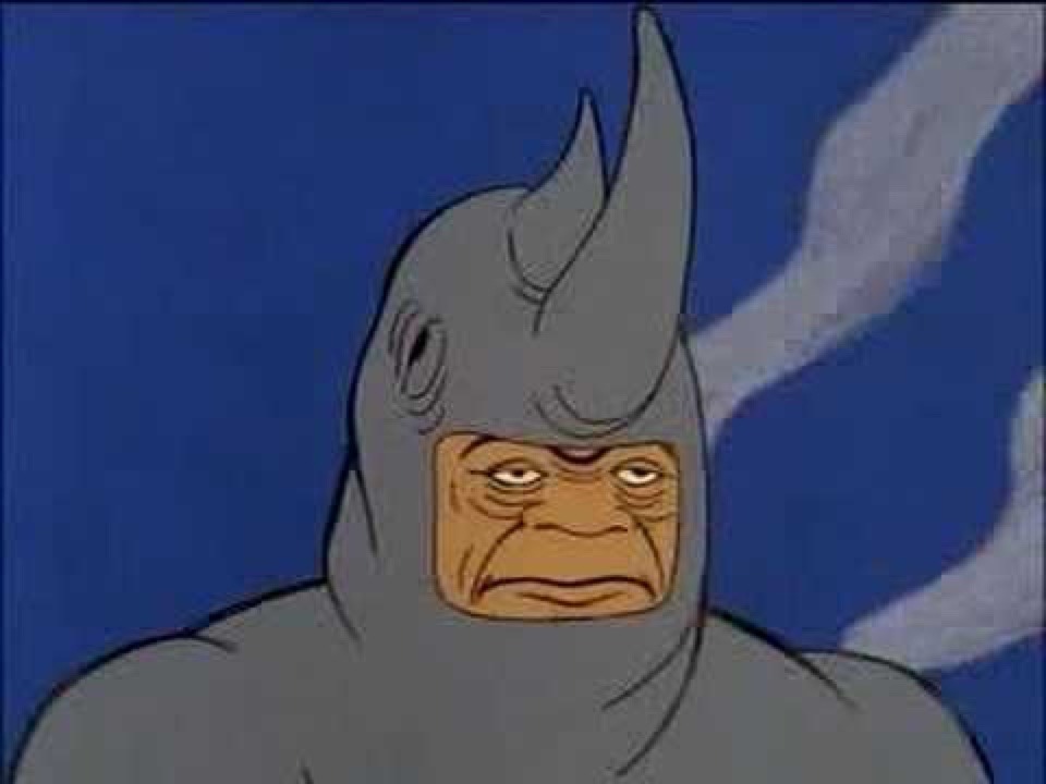 sass-tria:  You guys have seen 60’s Spider-Man, But have you seen 60’s Rhino