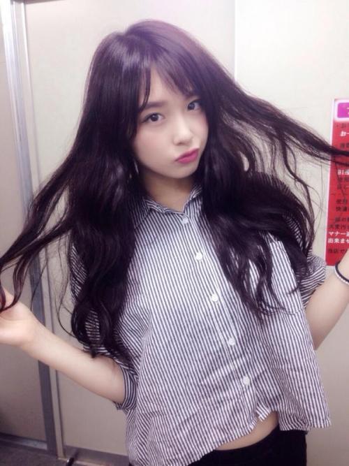 undef:  菅原梨央（ アイリス ） on Twitter: “アソビットシティ さんでのイベント ありがとうございました ( ＾ω＾ )❤️❤️ お待たせしました黒髪ですでもすぐ変えるかも（笑） http://t.co/yroglRVEiV”