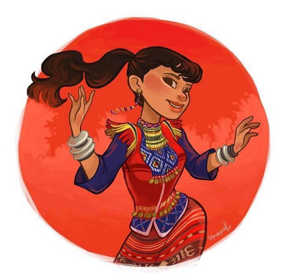 poc-beauty:  Indigenous Filipino women. Illustrations by twitter account: @squeegool.
