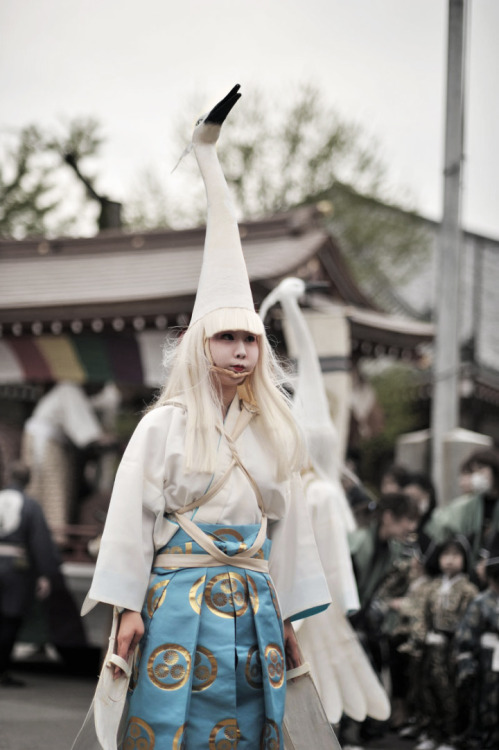 thekimonogallery - Twice a year at Asakusa’s famous Sensoji temple...