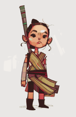 michaelfirman:  Rey-a-Day 27: Lil’ Rey