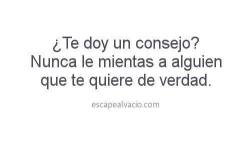 alwayssmilestory:  Es solo un consejo.