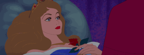 disney:♫ Dreaming of true love in slumber repose. ♫