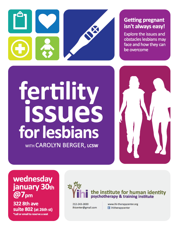 glaad:  TONIGHT IN NYC: The Institute for Human Identity will present a workshop