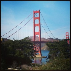 Doing touristy stuff in San Francisco with the cuties.