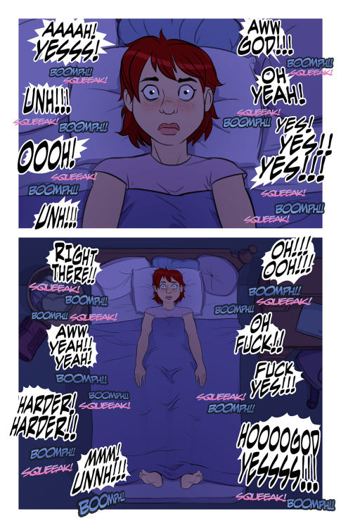 slipshine:  There’s something wonderful and new in the Artist Showcase, the first chapter of Gotta Have Faith by Stickymon! Enjoy this five-page preview and consider subscribing to get the whole shebang!  Our poly house, accurate.