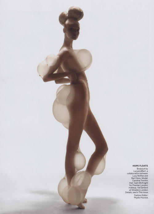 faux-euro:  Caroline Trentini photographed by Nick Knight in “Blow Up,“ Vogue, Oct 01, 2010