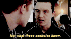 Ian Gallagher meme: [favorite scenes 1/?]”Why the fuck are you acting like a girl,