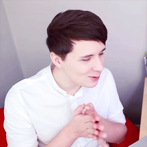 todanhowell:Dan in white (+hand gestures)(x) / (x) / (x) / (x) 