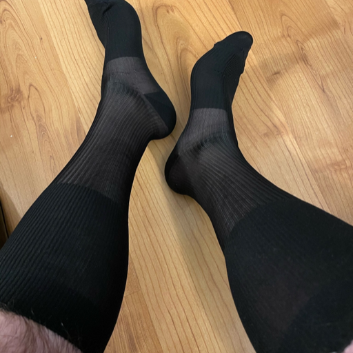 greatscot-socks: Navy gold toes, damp and