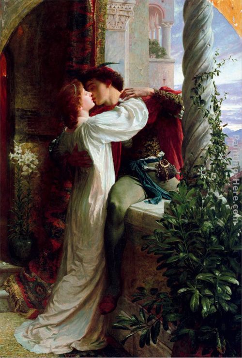 artaddictsanonymous:Sir Frank Dicksee, Romeo and Juliet, 1884