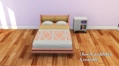 xsavannahx987: Church doublebed & endtableBGCnew meshall lods and shadowfully tested in game7 sw