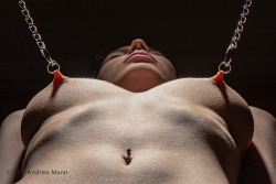 bdsmafterthoughts:  enjoyyouragony:  Nipple Meditation by softfocusimages Women. BDSM. Pleasure. Agony. Ecstasy!   Stretched nipples.