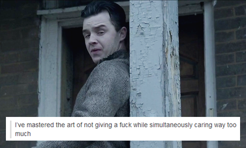 dearcoliver-blog: Mickey Milkovich Text Posts a.k.a. idk what i’m doing anymore