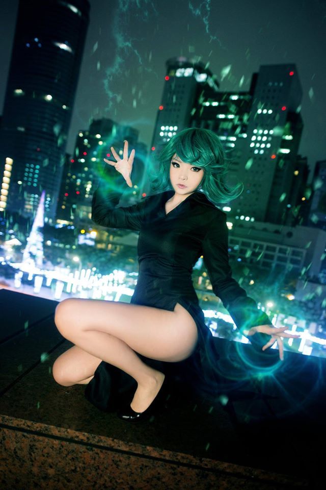 nolife-c:  One Punch Man Cosplay (Tatsumaki y Fubuki)   &lt;3 &lt;3 &lt;3