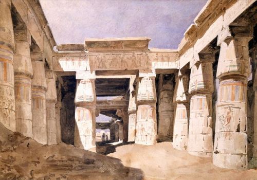 Temple of Khonsu, Karnak, 19th centuryHector Horeau (French, 1801-1872)