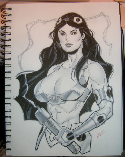 epicwomen:  Big Barda by Michael Dooney. porn pictures