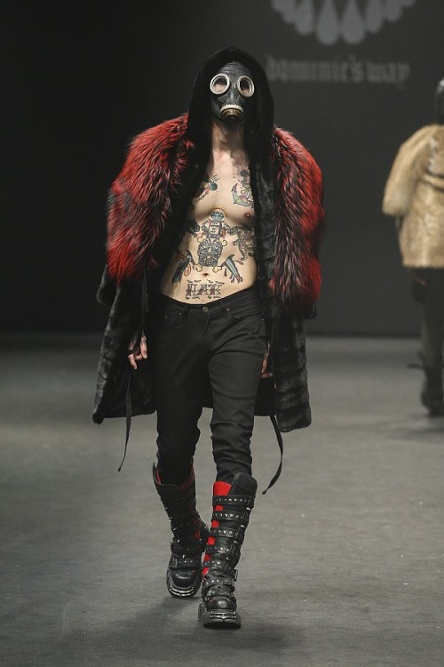 koreanmalemodels:  Hak for Dominic’s Way F/W 2014 at Seoul Fashion Week 