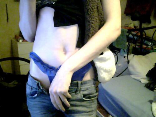 New webcam scraps! Part 1. Big thanks to my friends for getting me riled up enough to show off my new booty shorts! <33