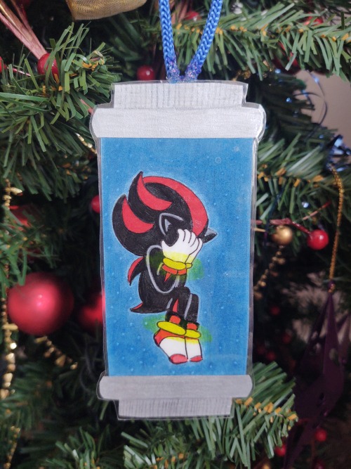 Shadow Christmas Ornament